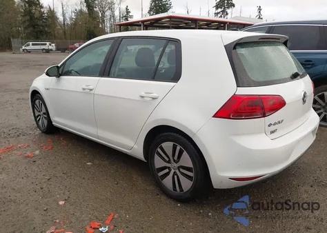 2016 Volkswagen E-Golf Se from USA, damaged, VIN WVWKP7AU0GW910768